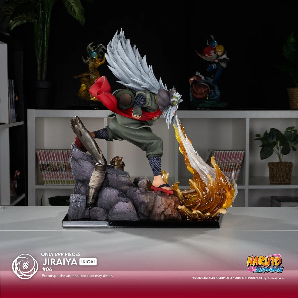Preventa Resina Jiraiya Figura Naruto Tsume Art (Licencia) Estudio