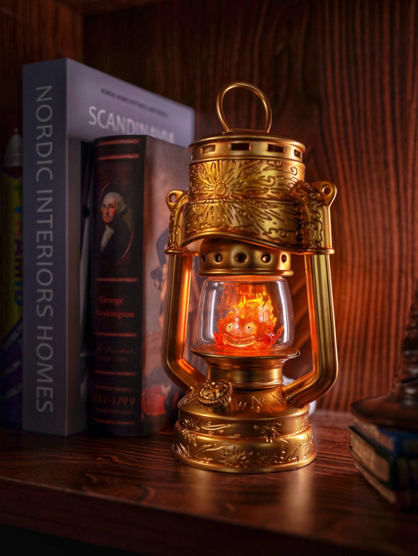 Preventa Resina Calcifer Figura El Increíble castillo vagabundo LongMiao Estudio