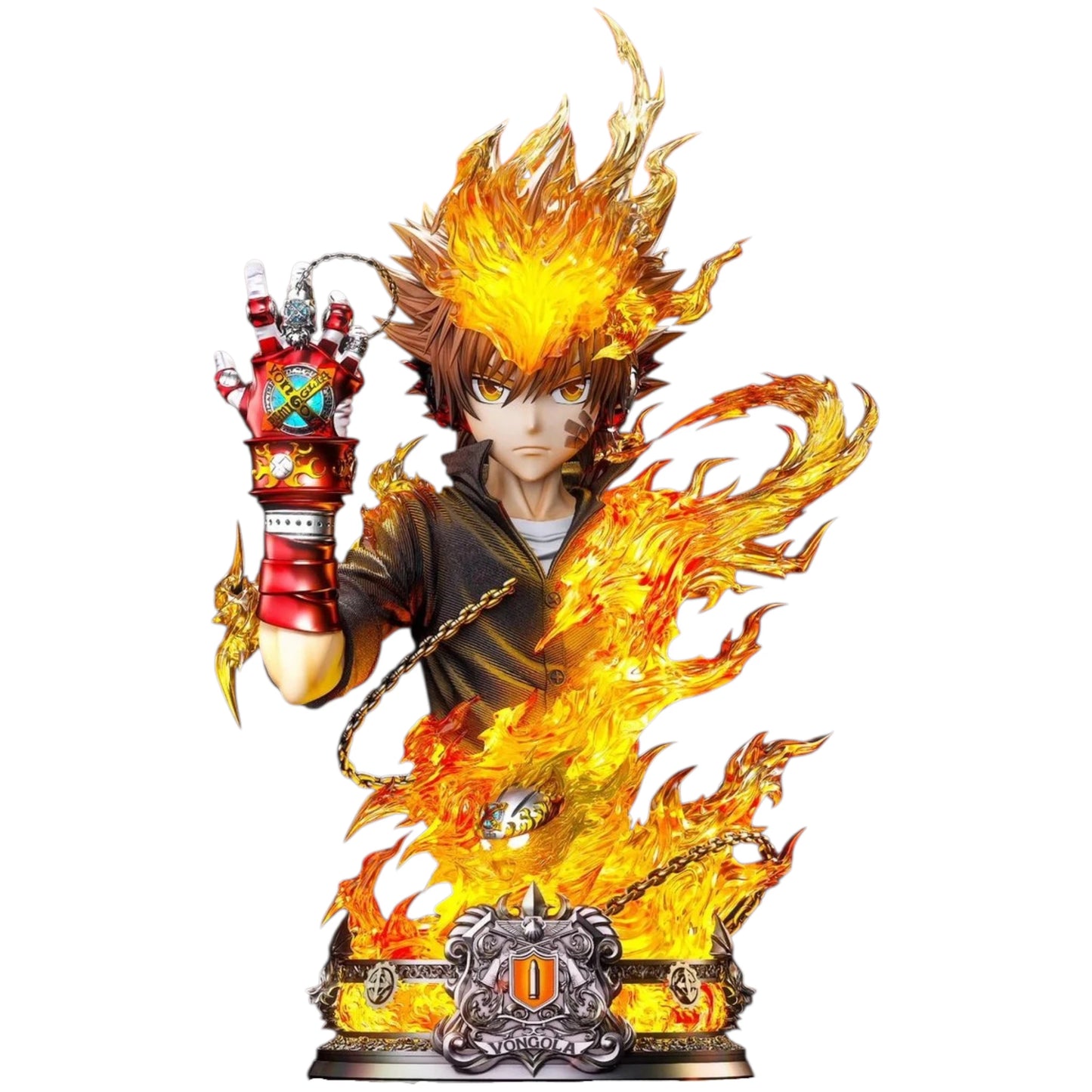 "Preventa Resina Tsunayoshi Sawada Figura Katekyō Hitman Reborn!  1/3 LueYing Estudio"