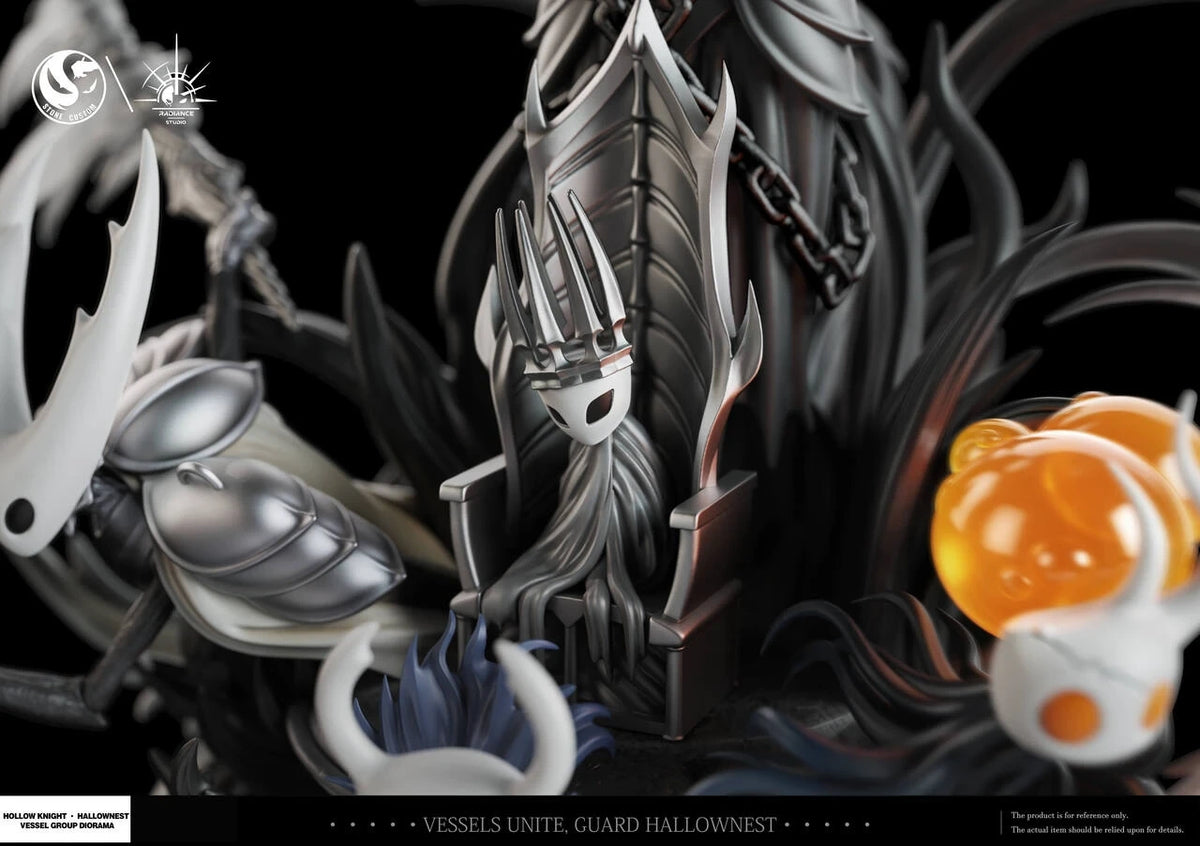 Preventa Resina Hallownest Vessel Group Figura Hollow Knight Stone Custom x Radiance  Estudio