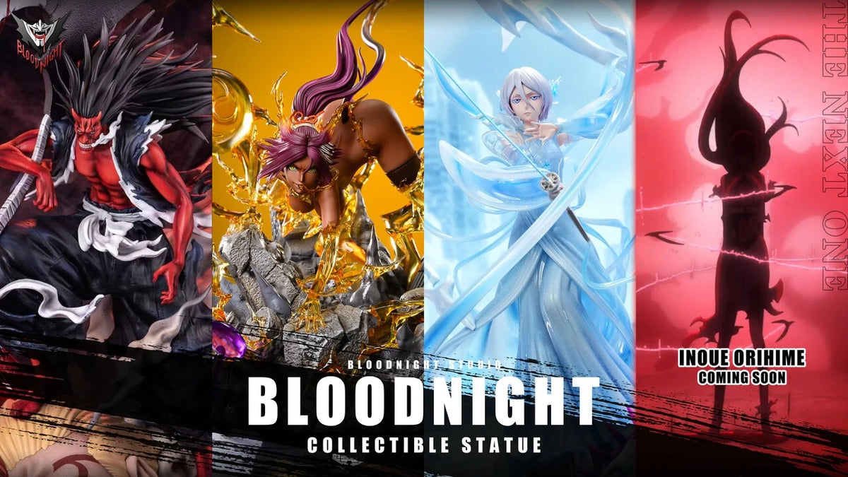 Preventa Resina Kuchiki Rukia Figura Bleach 1/6 Blood Night Estudio