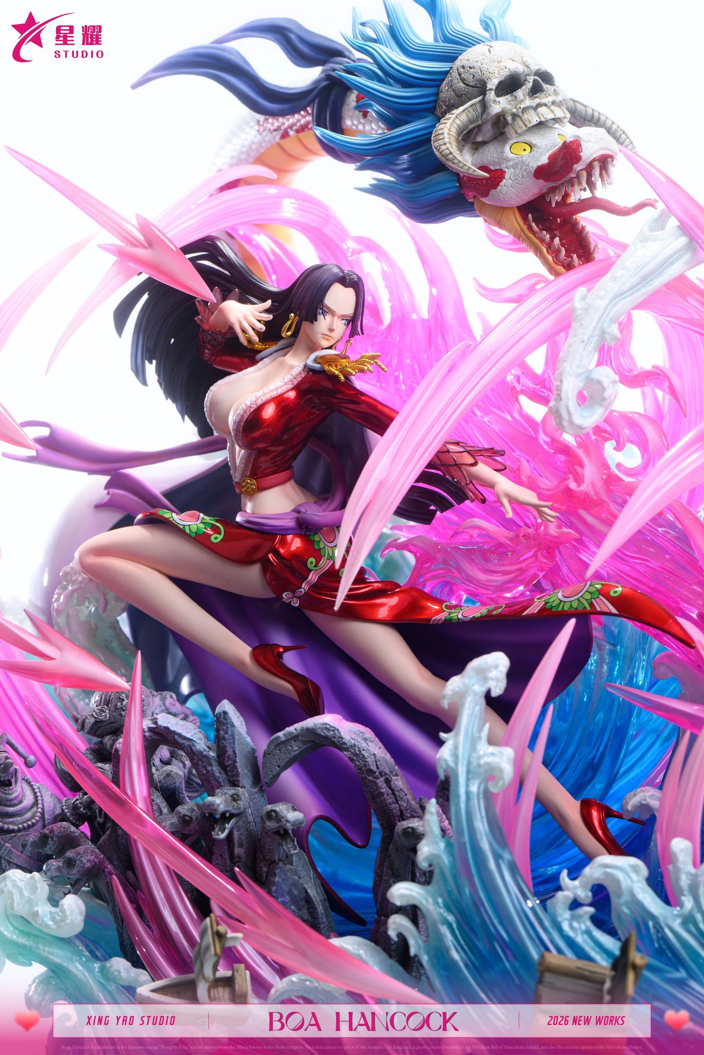 Preventa Resina Boa Hancock Figura One Piece Xing Yai Estudio