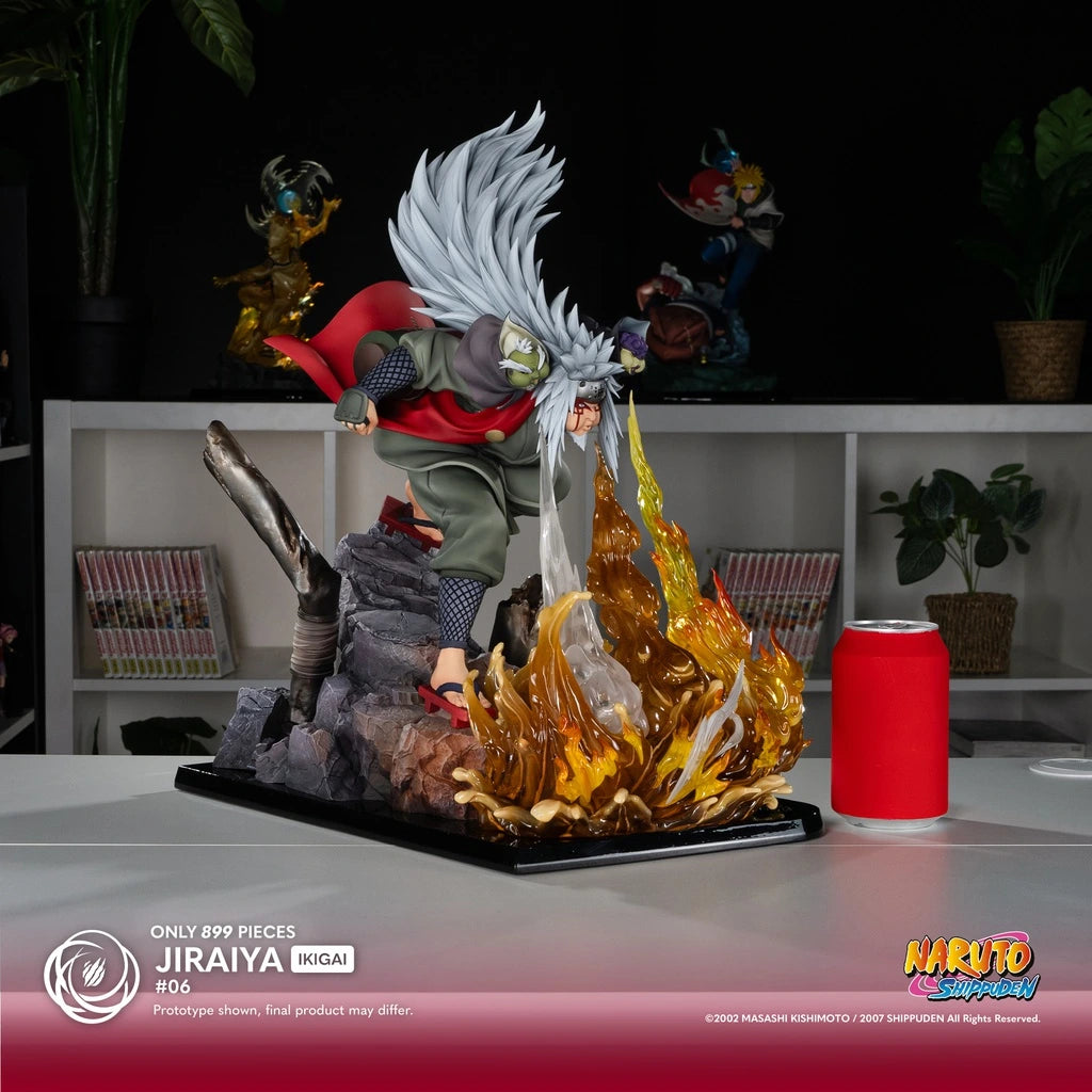 Preventa Resina Jiraiya Figura Naruto Tsume Art (Licencia) Estudio