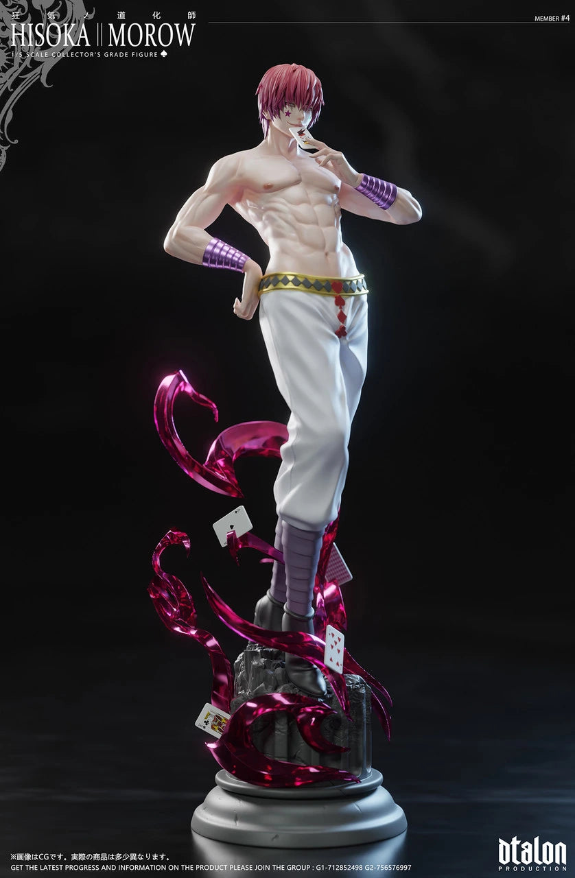 Preventa Resina Hisoka Morow Figura Hunter x Hunter DTalon Estudio
