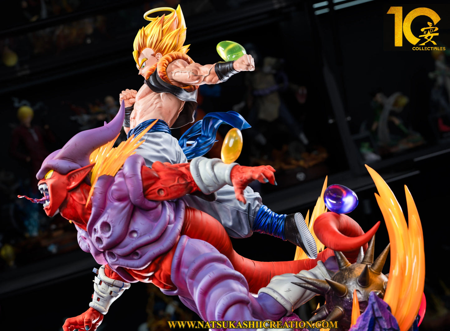 Preventa Resina Gogeta vs Janemba Figura Dragon Ball KD Collectibles  Estudio