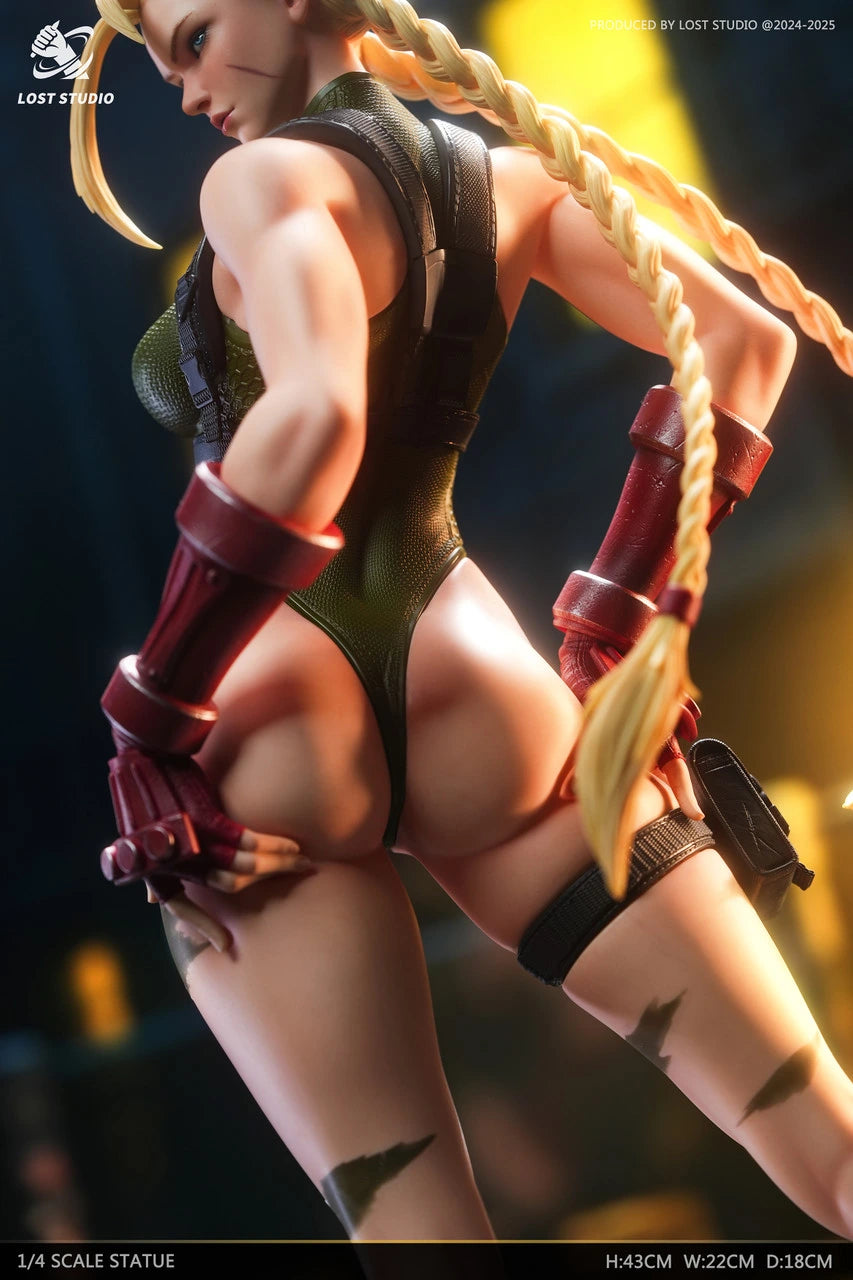 Preventa Resina Cammy White Figura Street Fighter Lost  Estudio
