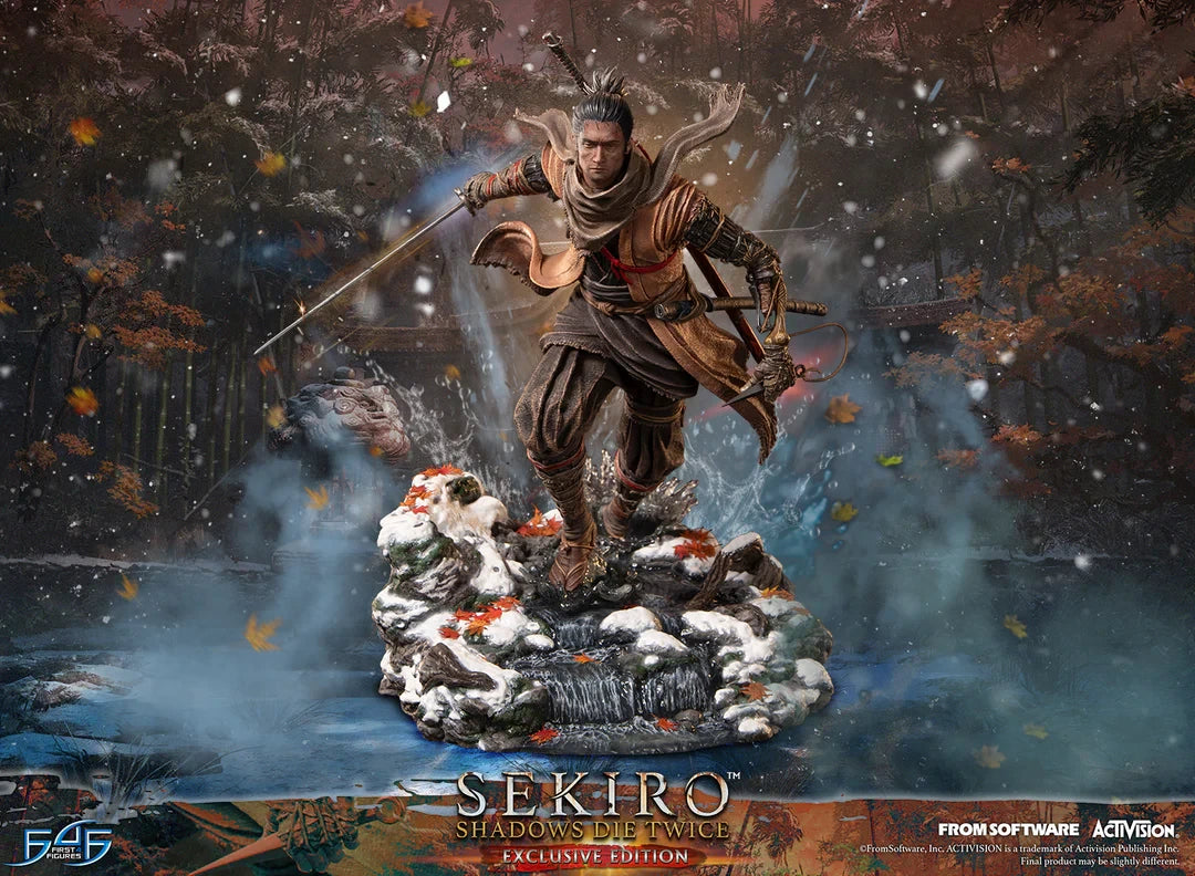 Preventa Resina Sekiro Figura Sekiro: Shadows Die Twice First4Figures (Licencia) Estudio