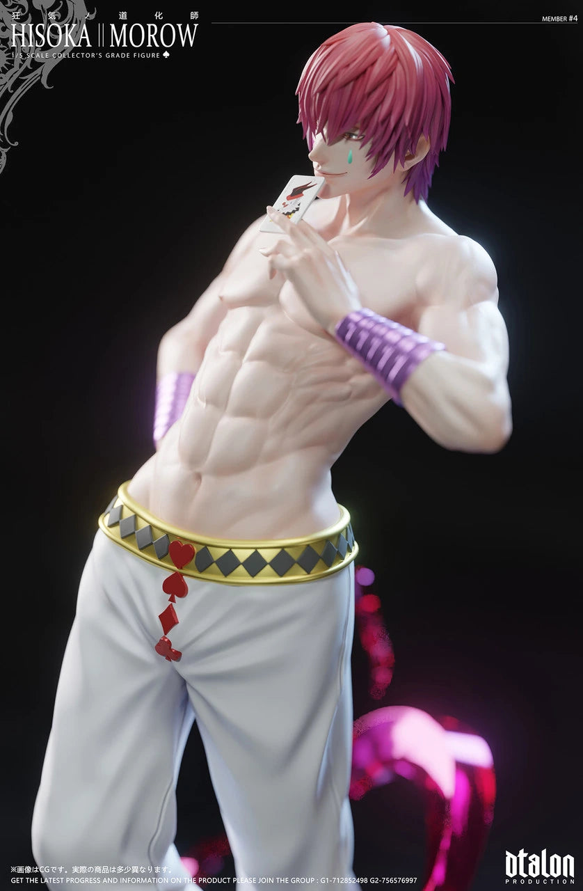 Preventa Resina Hisoka Morow Figura Hunter x Hunter DTalon Estudio