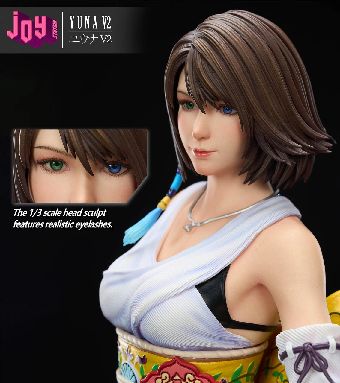 Preventa Resina Yuna Figura Final Fantasy X 1/4 Joy Station Estudio