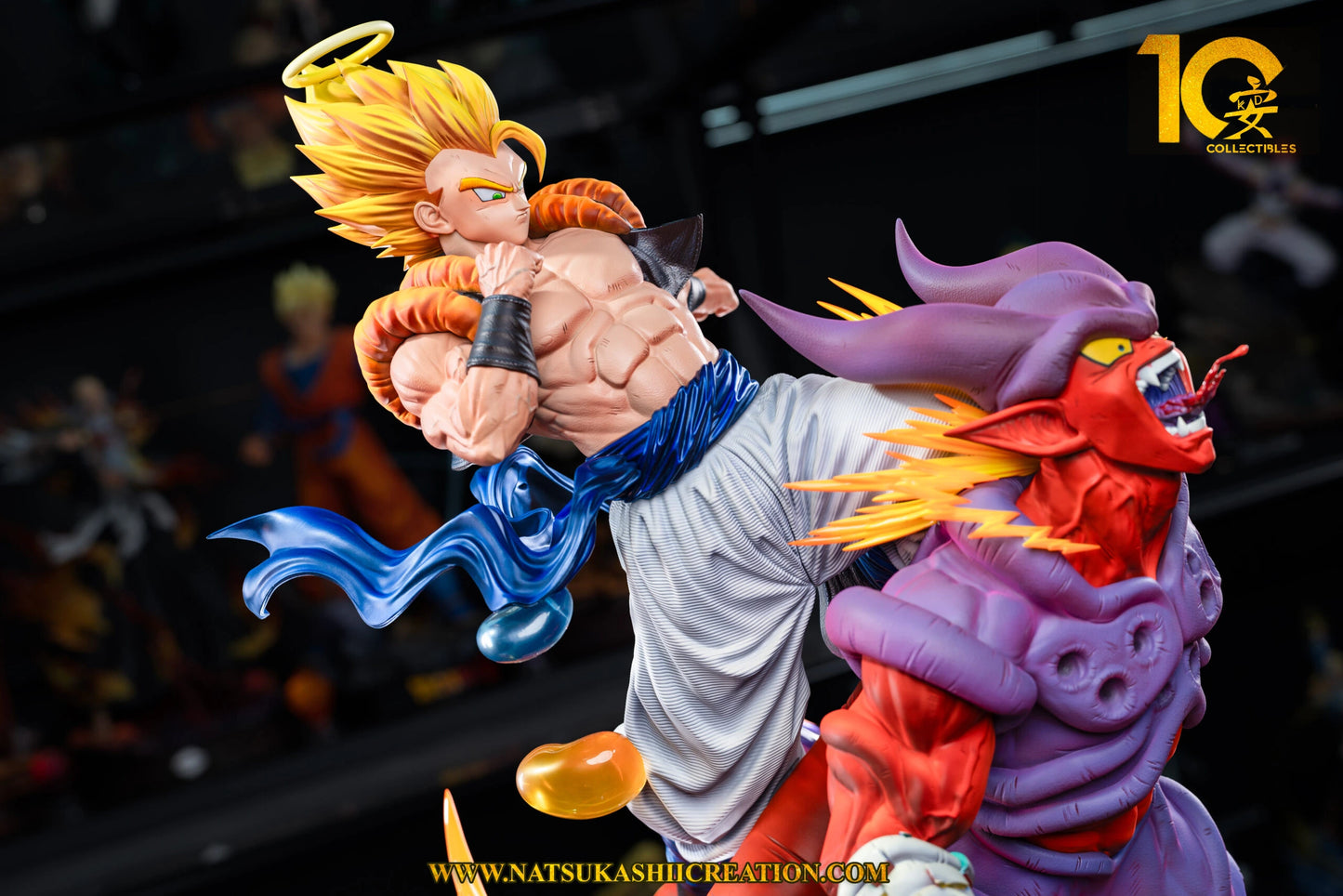 Preventa Resina Gogeta vs Janemba Figura Dragon Ball KD Collectibles  Estudio