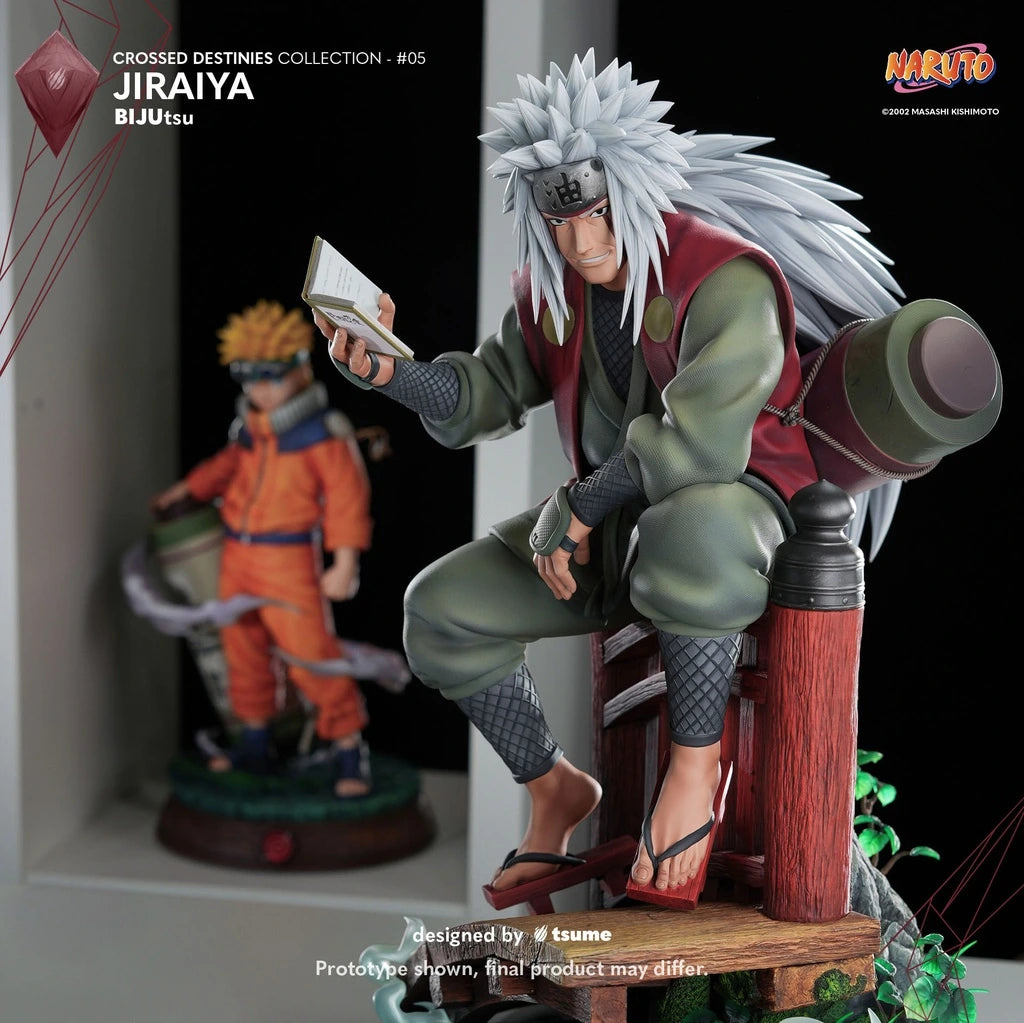 Preventa Resina Jiraiya Figura Naruto Tsume Art (Licencia) Estudio