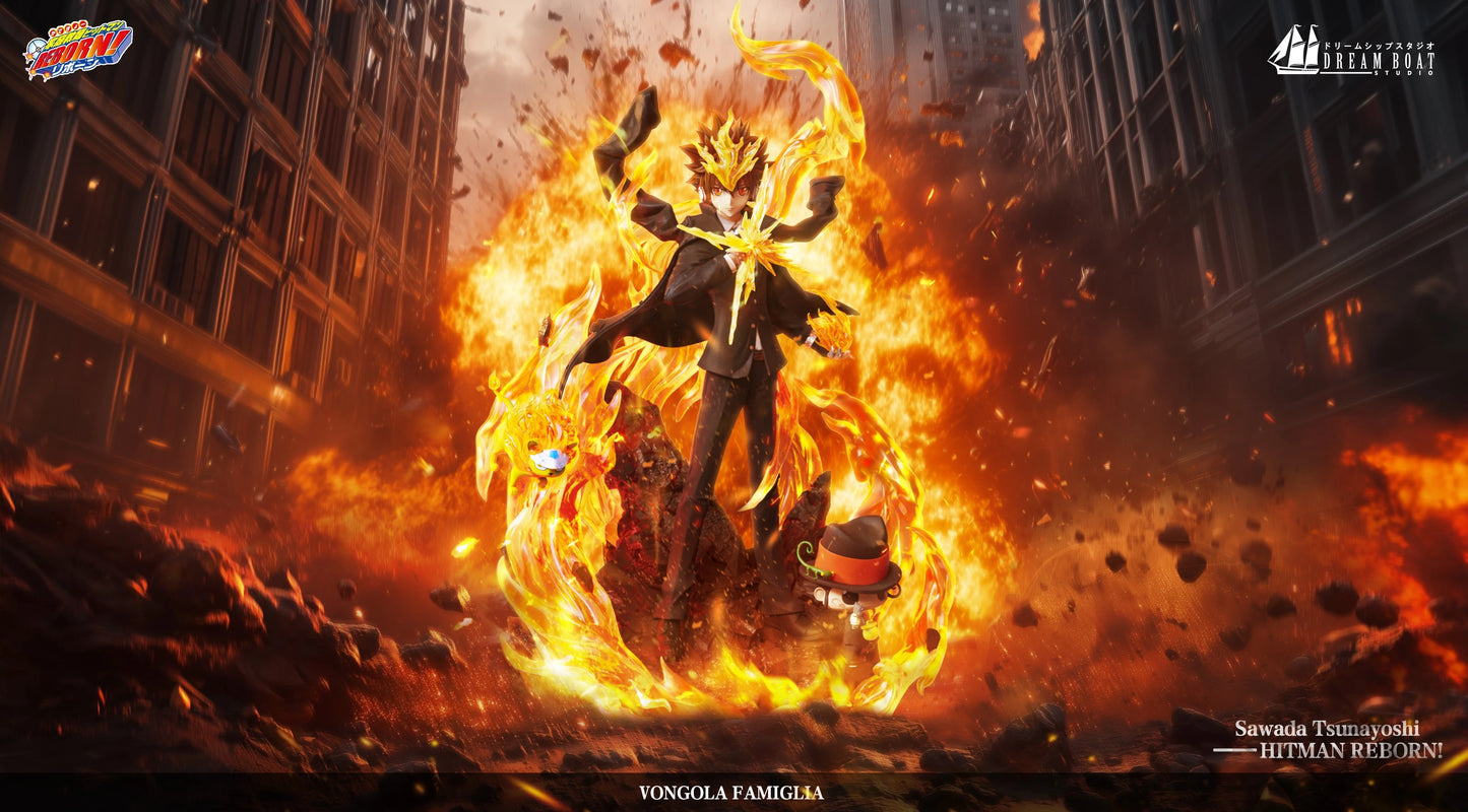 Preventa Resina Tsunayoshi Sawada Figura Katekyō Hitman Reborn! Dream Boat  Estudio