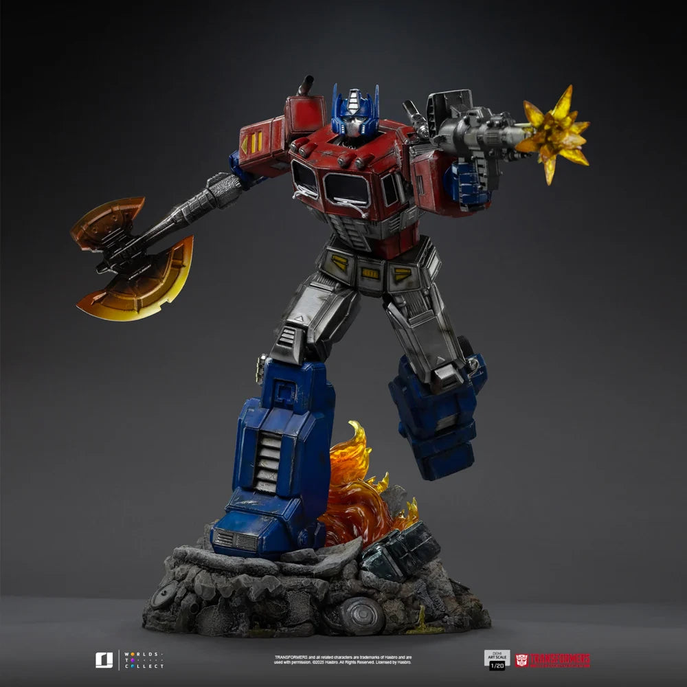 Preventa Resina Optimus Prime Figura Transformers Iron (Licencia) Estudio