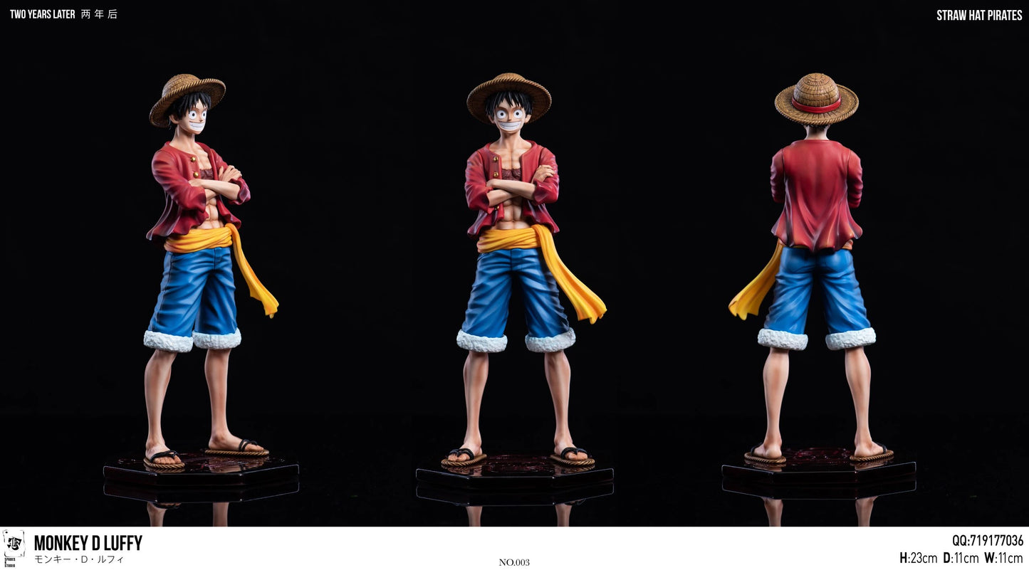Preventa Resina Monkey D. Luffy Figura One Piece Spades K Estudio