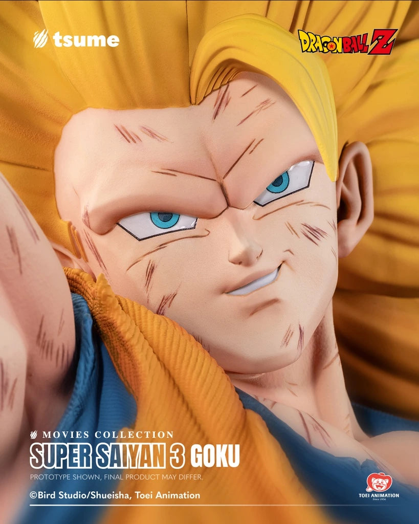Preventa Resina Goku Super Saiyan 3 Figura Dragon Ball 1/4 Tsume Art Estudio (Licencia)