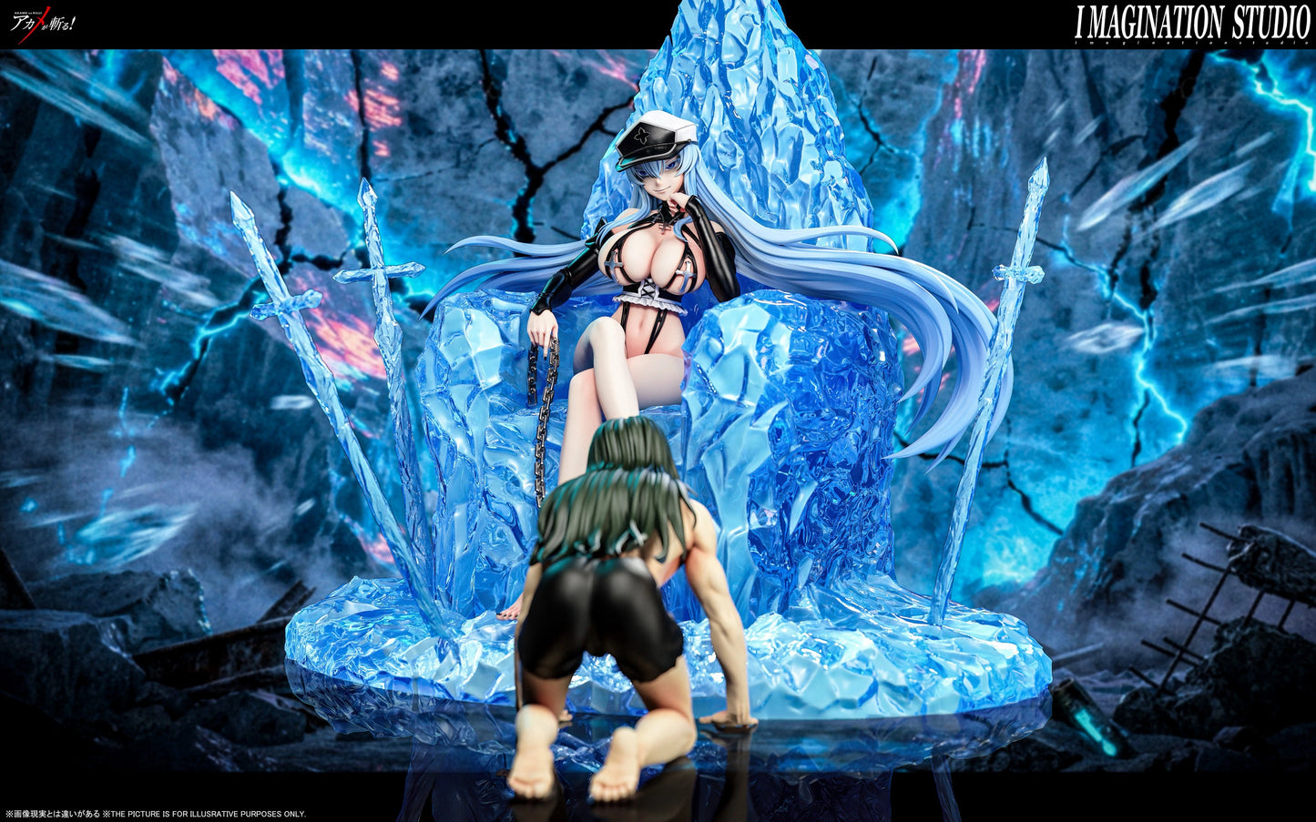 "Preventa Resina Esdeath  Figura Akame ga Kill!  Imagination Estudio"