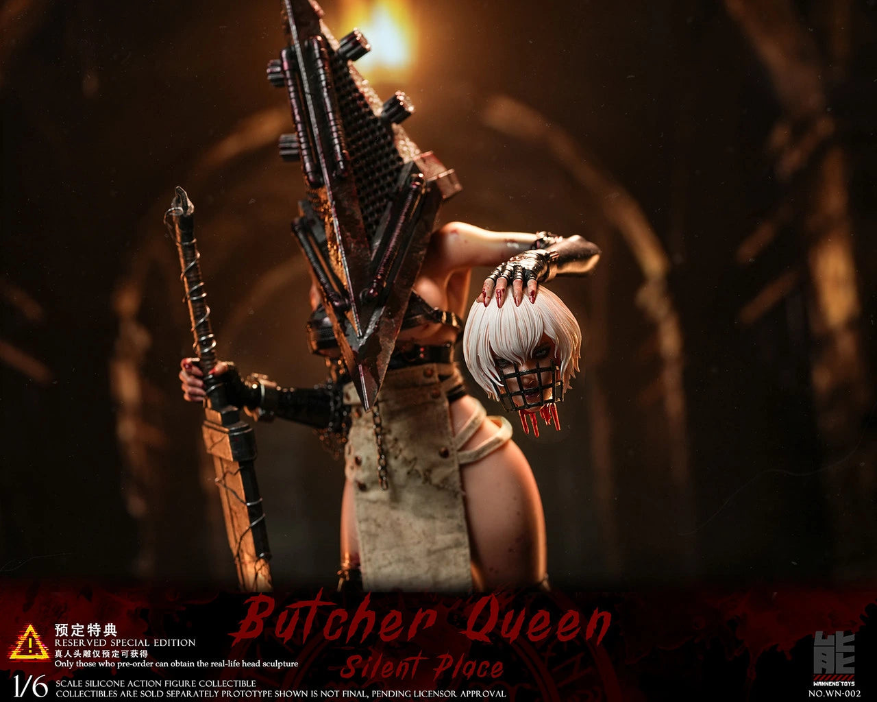 Preventa Resina Pyramid Head Figura Silent Hill Wanneng Toys  Estudio