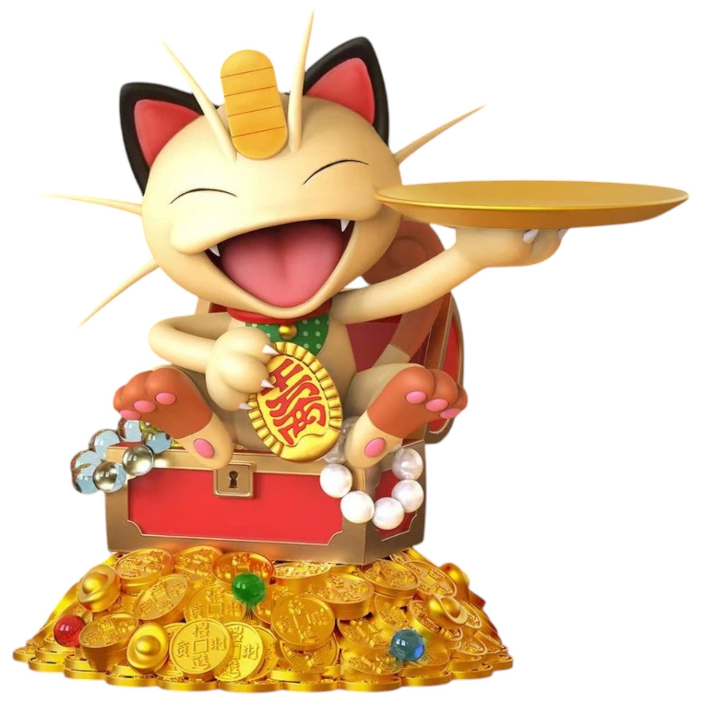 Preventa Resina Meowth Figura Pokemón Wataarcress Estudio