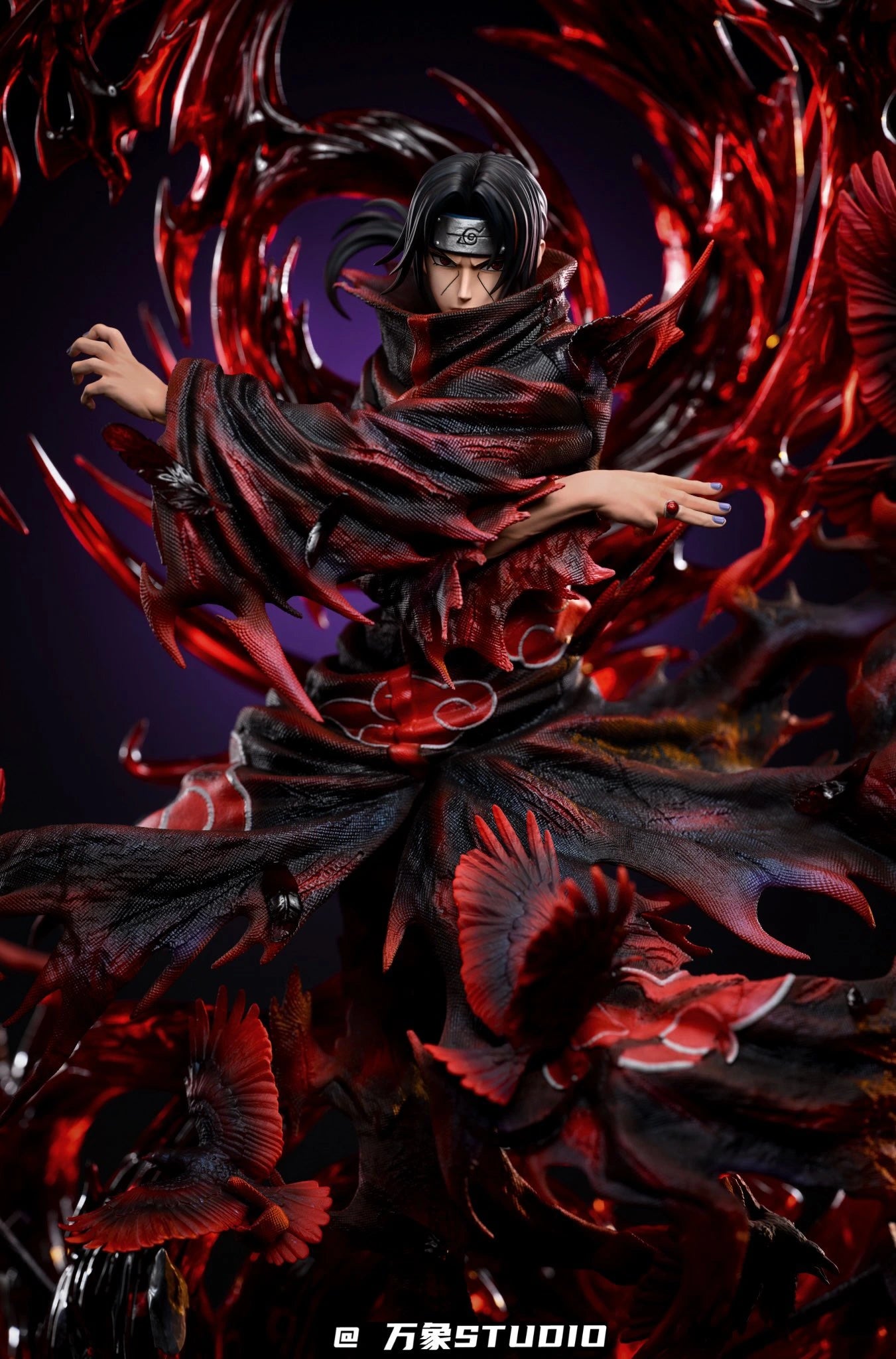 Preventa Resina Itachi Uchiha Figura Naruto WX Estudio