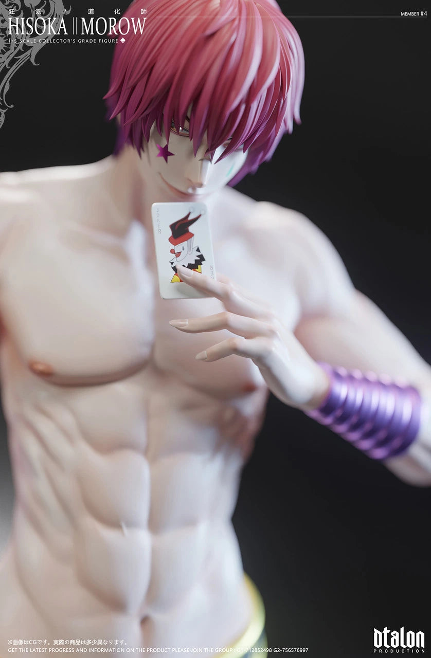 Preventa Resina Hisoka Morow Figura Hunter x Hunter DTalon Estudio