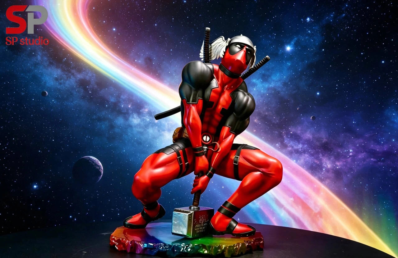 Preventa Resina Deadpool "Thor" Figura Marvel Comics 1/4 SP Estudio