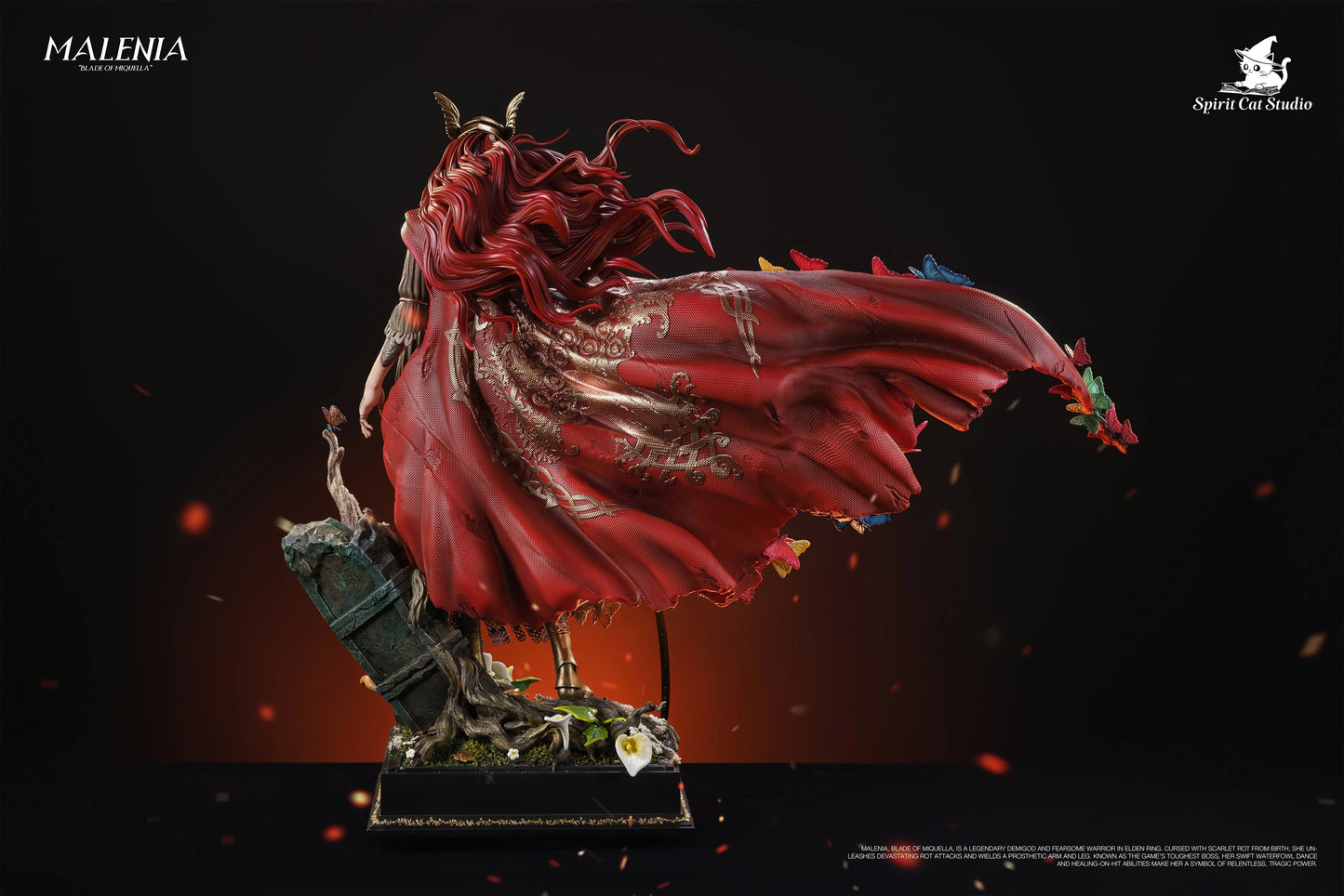 Preventa Resina Malenia Figura Elden Ring Spirit Cat Estudio