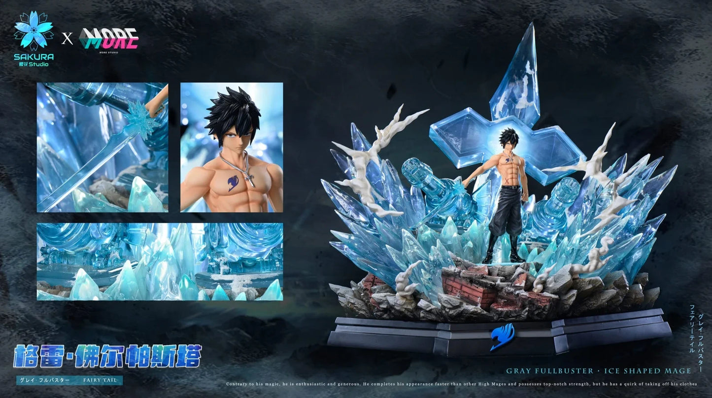 Preventa Resina Gray Fullbuster Figura Fairy Tail Sakura  Estudio