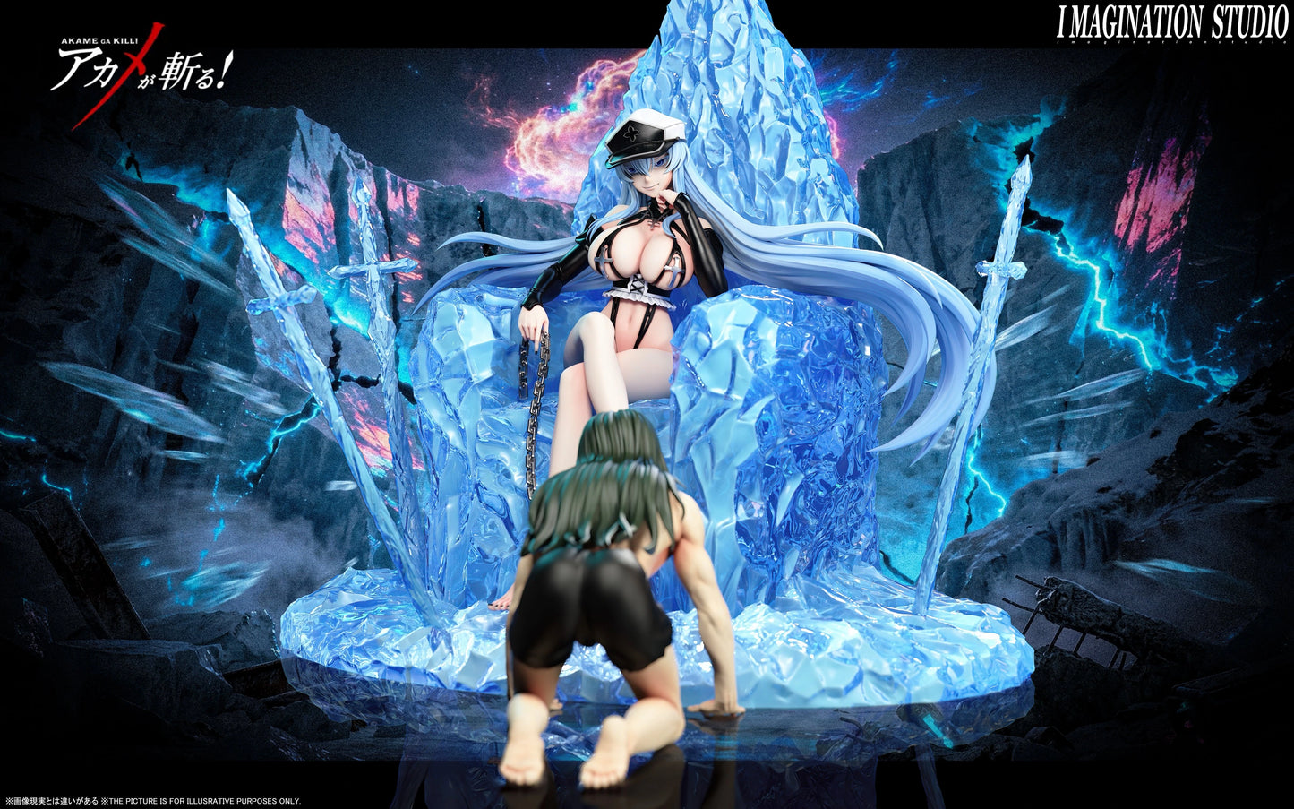 "Preventa Resina Esdeath  Figura Akame ga Kill!  Imagination Estudio"