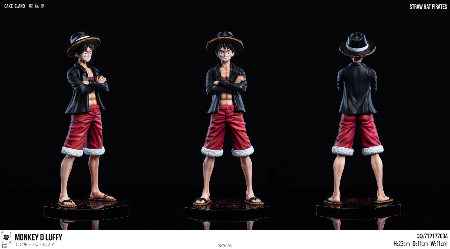 Preventa Resina Monkey D. Luffy Figura One Piece Spades K Estudio