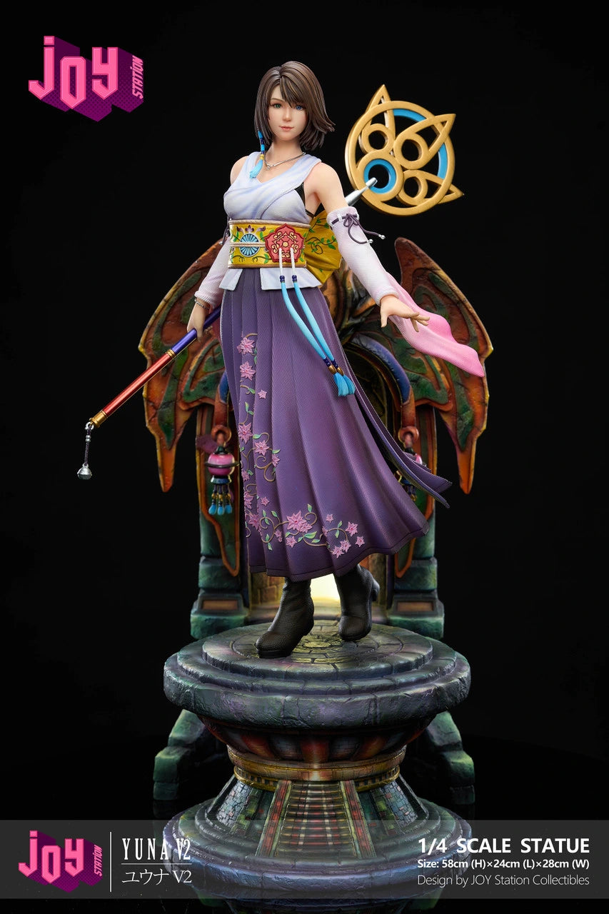 Preventa Resina Yuna Figura Final Fantasy X 1/4 Joy Station Estudio