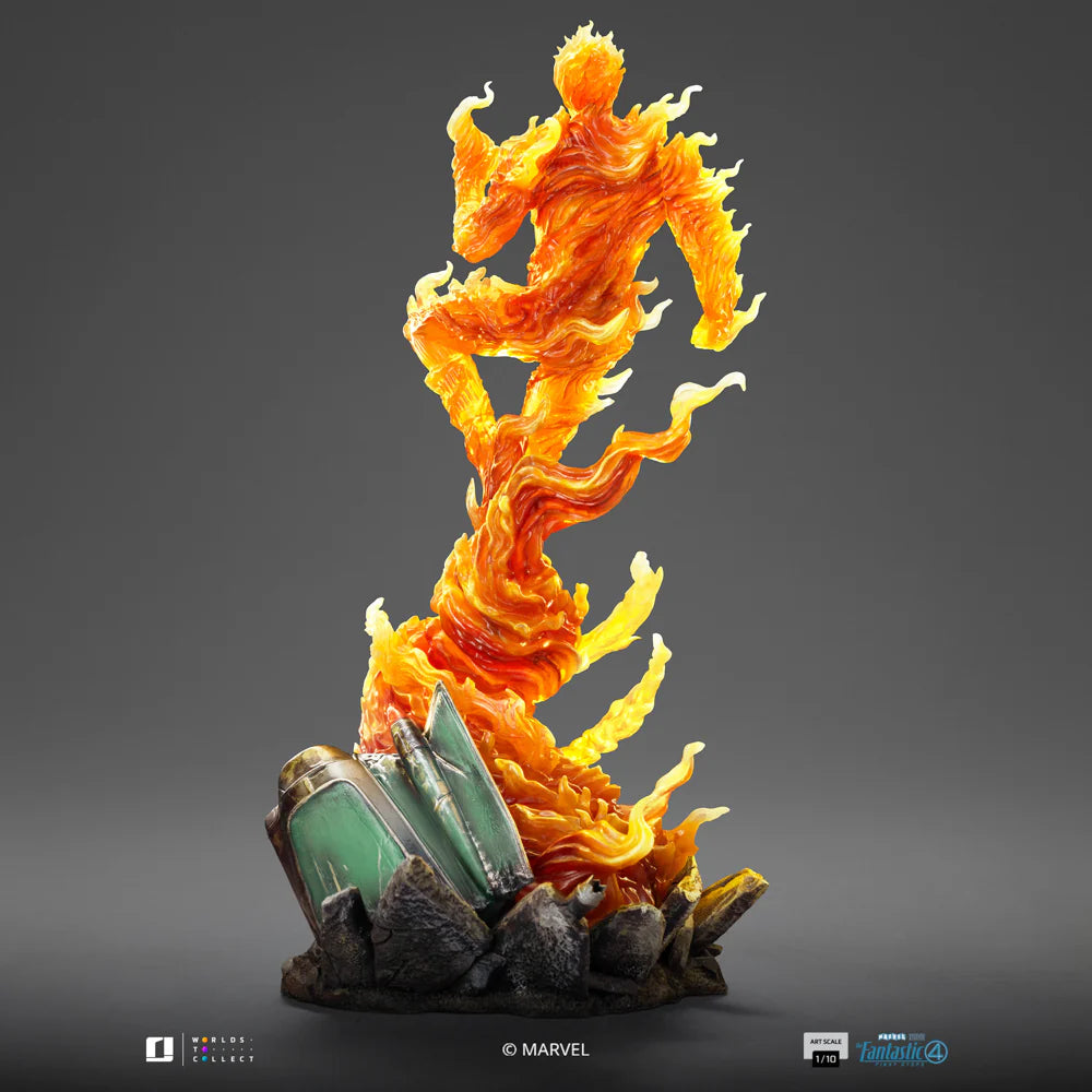 Preventa Resina La Antorcha Huhama Figura Los Cuatro Fantásticos: primeros pasos  Iron (Licencia) Estudio