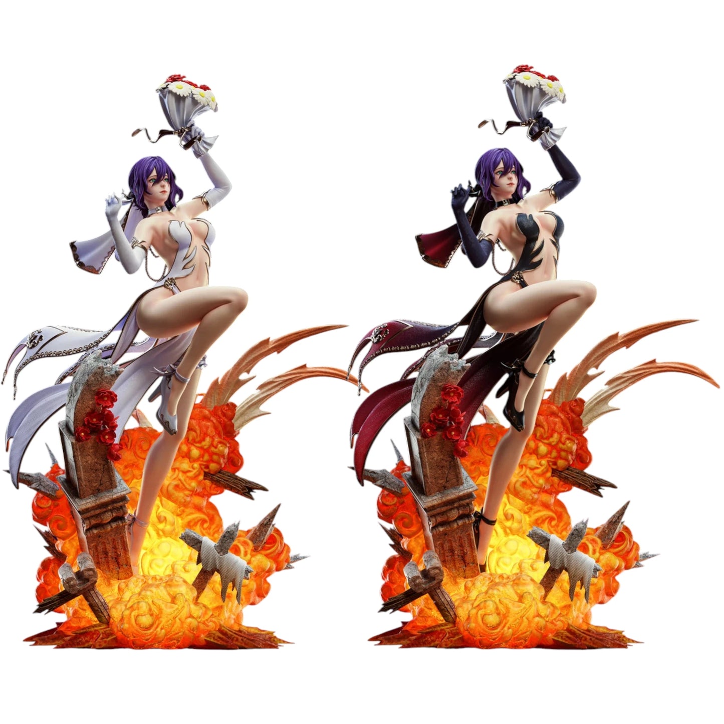 Preventa Resina Reze Figura Chainsaw Man King Art Estudio