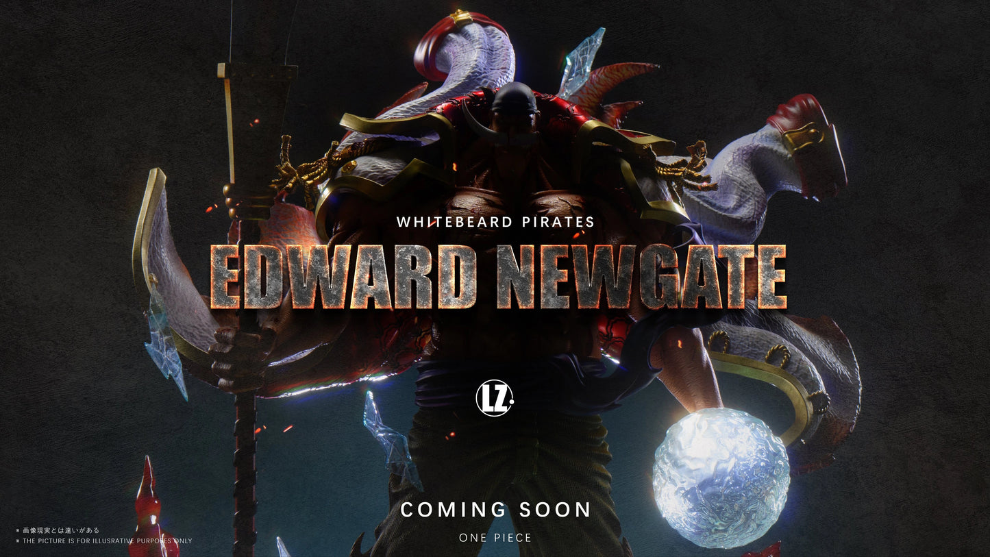 "Preventa Resina Edward Newgate  Figura One Piece LZ  Estudio"