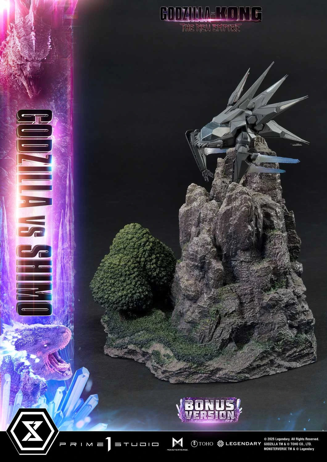 Preventa Resina Godzilla vs Shimo Figura Godzilla y Kong: El Nuevo Imperio Prime 1 (Licencia) Estudio