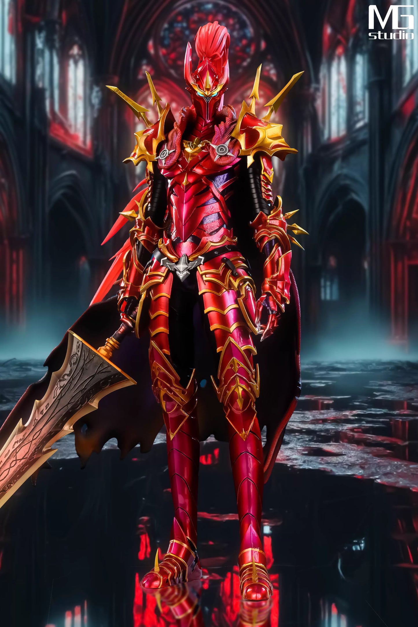 Preventa Resina Igris Figura Solo Leveling MG Estudio