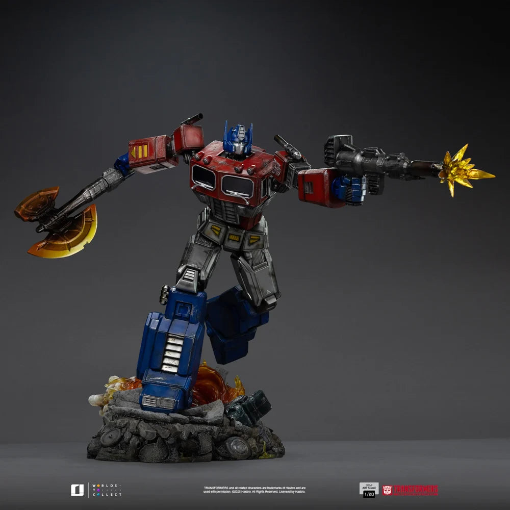Preventa Resina Optimus Prime Figura Transformers Iron (Licencia) Estudio