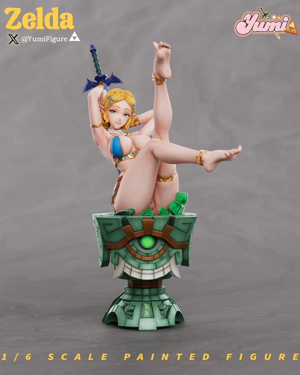 Preventa Resina Princesa Zelda Figura The Legend of Zelda Yumi  Estudio