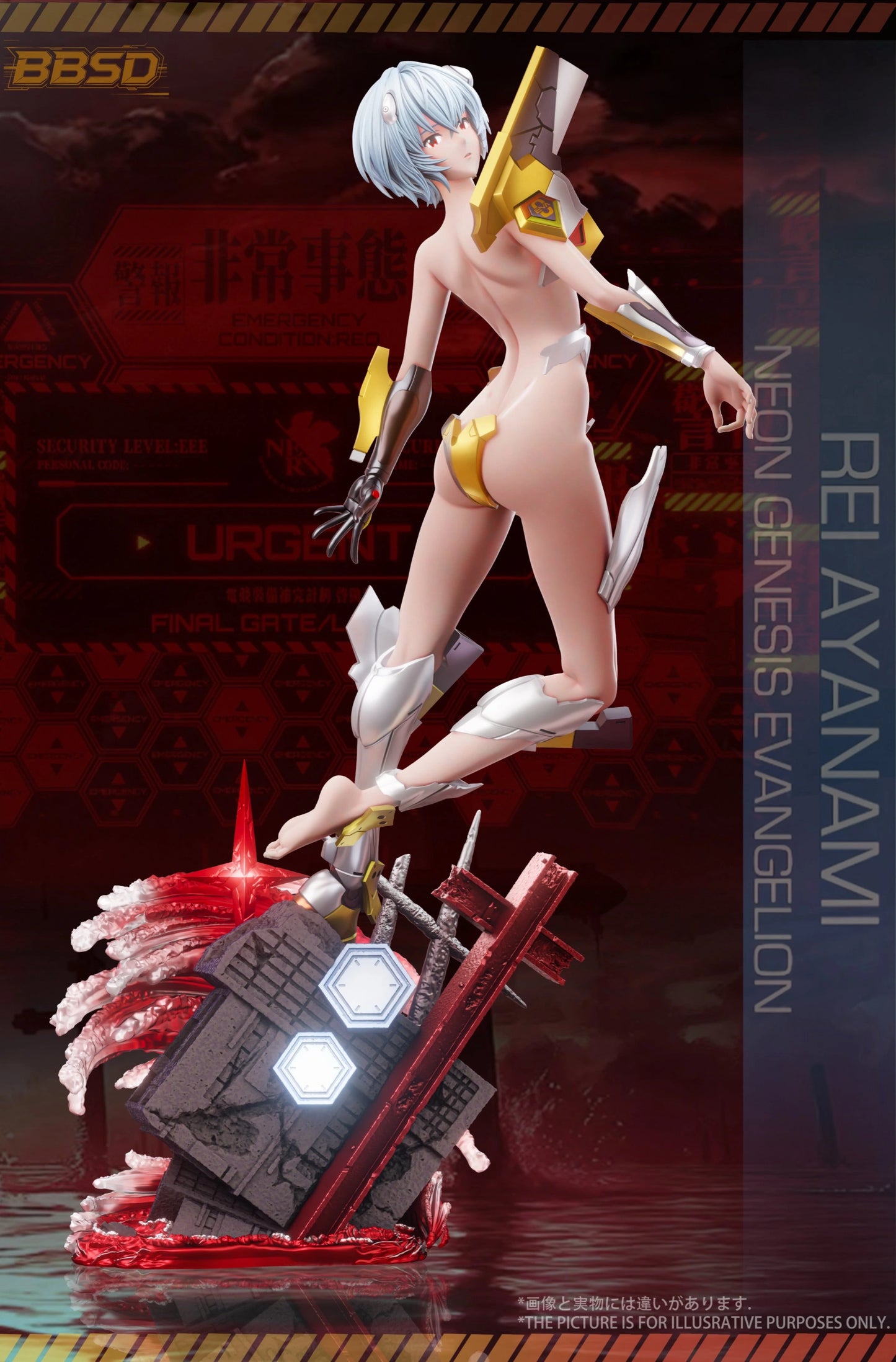 Preventa Resina Asuka Langley & Rei Ayanami Figura Evangelion BBSD Estudio
