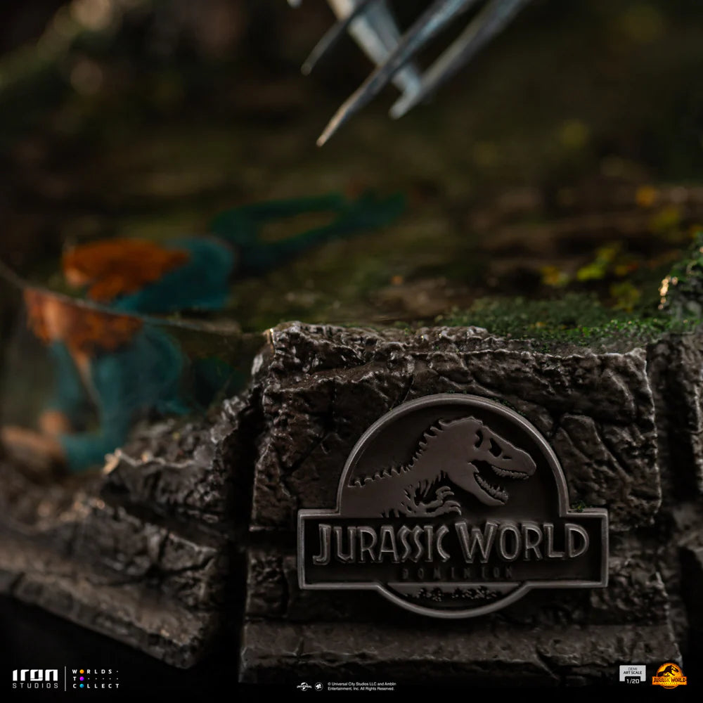 Preventa Resina Therizinosaurus Figura Jurassic World: Dominio  Iron (Licencia) Estudio