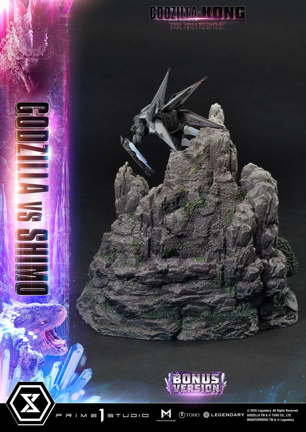 Preventa Resina Godzilla vs Shimo Figura Godzilla y Kong: El Nuevo Imperio Prime 1 (Licencia) Estudio