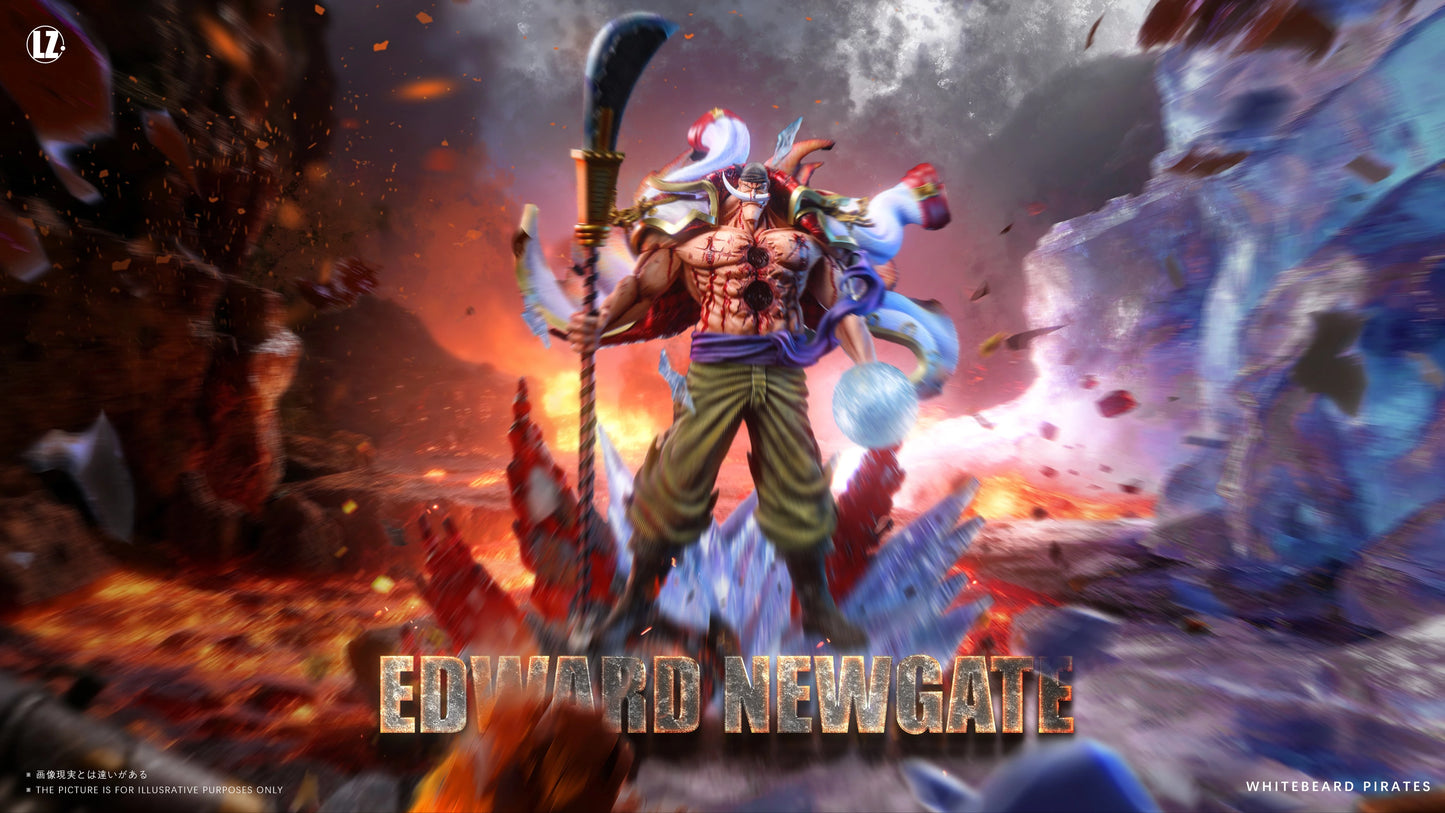 "Preventa Resina Edward Newgate  Figura One Piece LZ  Estudio"