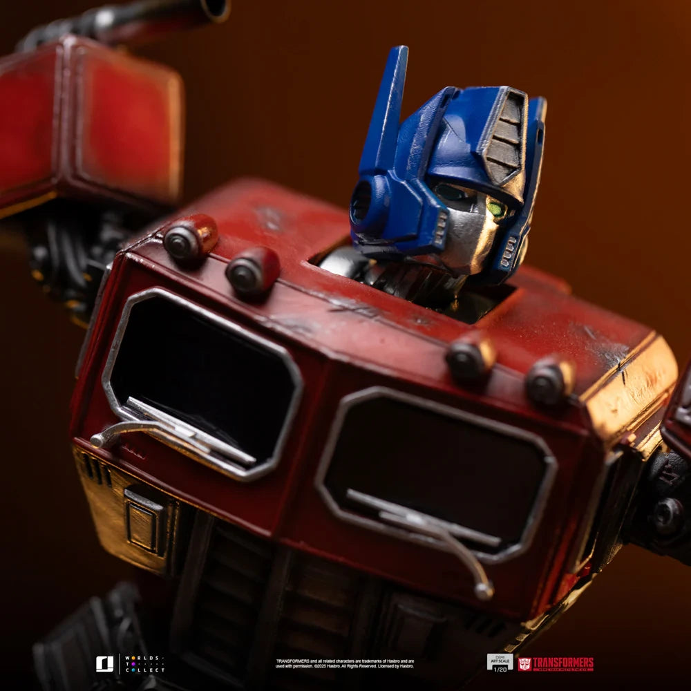 Preventa Resina Optimus Prime Figura Transformers Iron (Licencia) Estudio