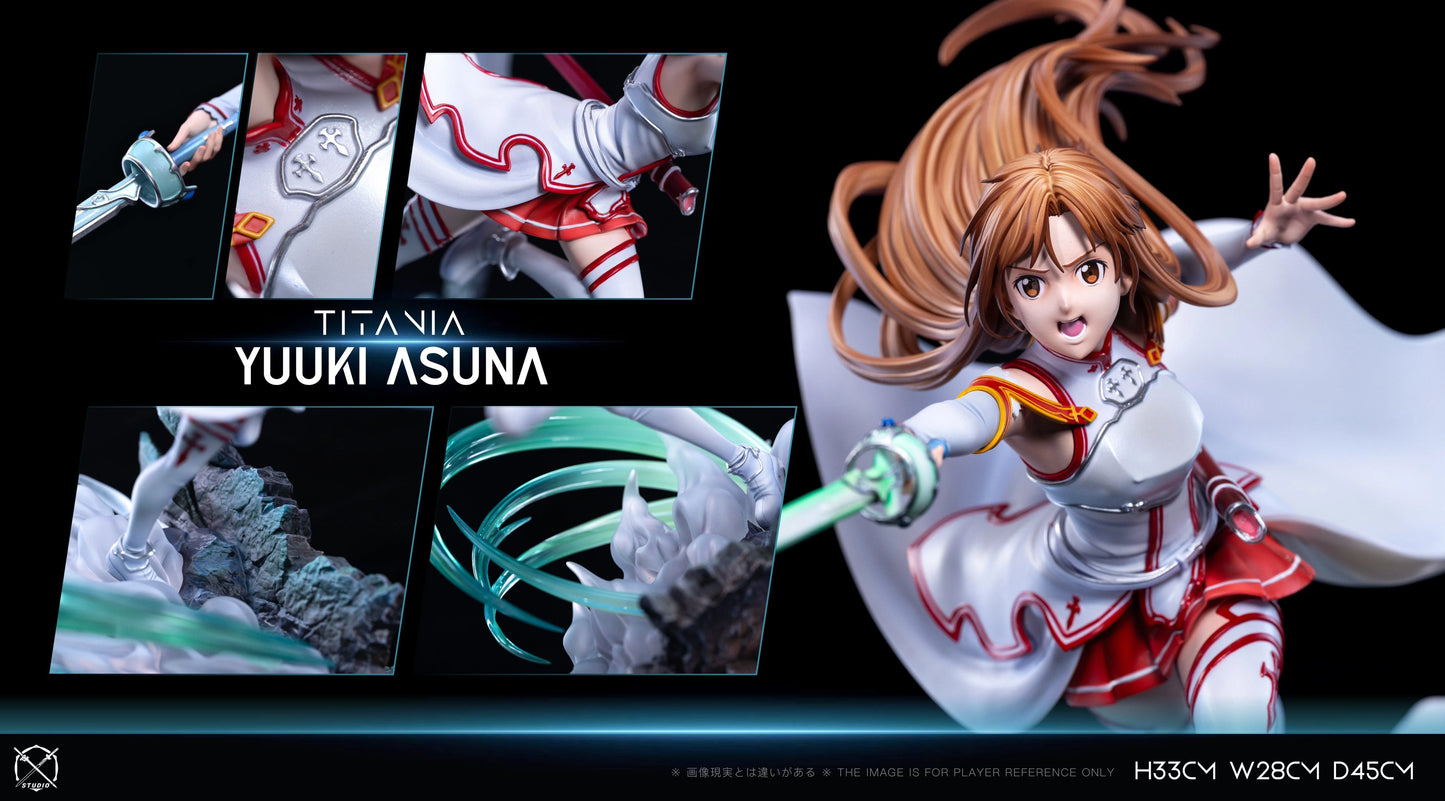 Preventa Resina Asuna Yuuki Figura Swort Art Online Xian Huan Xiong Estudio