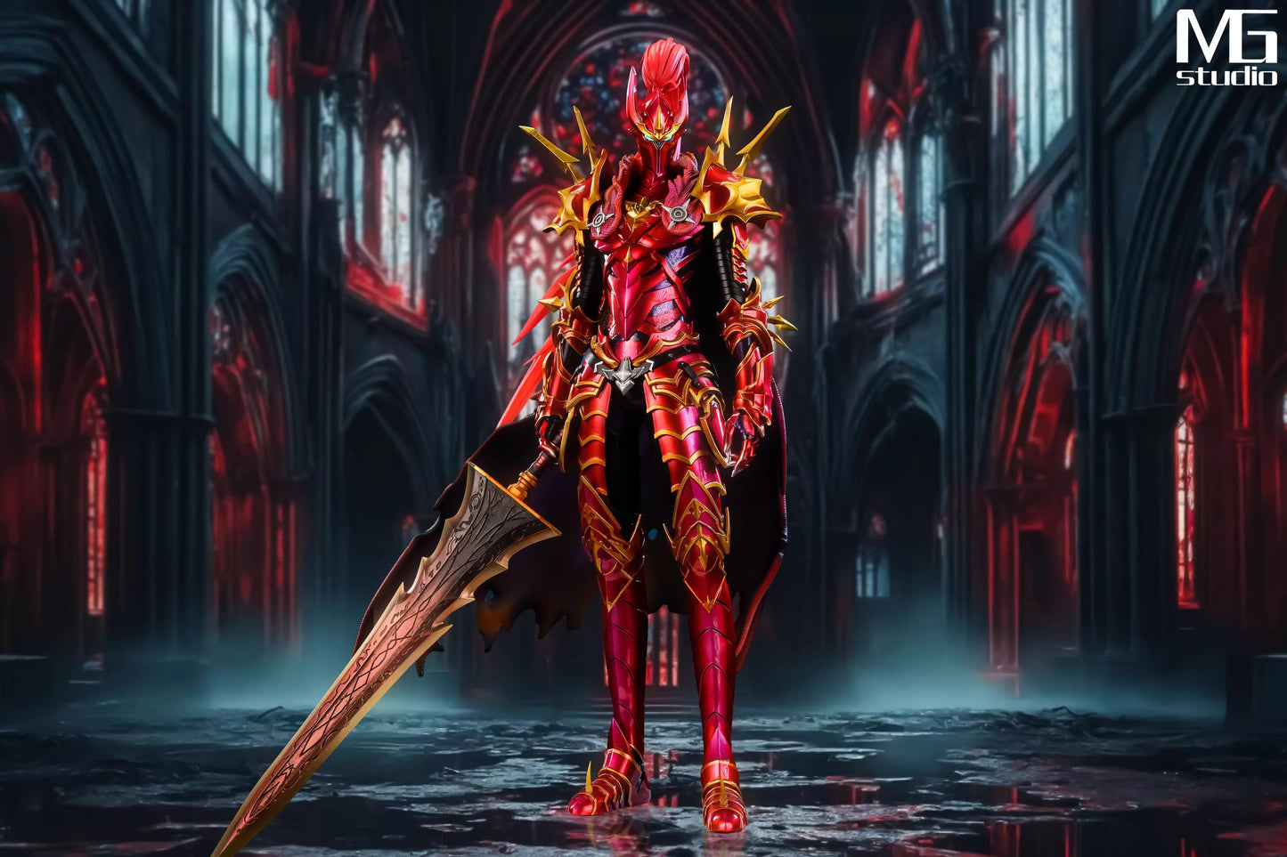 Preventa Resina Igris Figura Solo Leveling MG Estudio