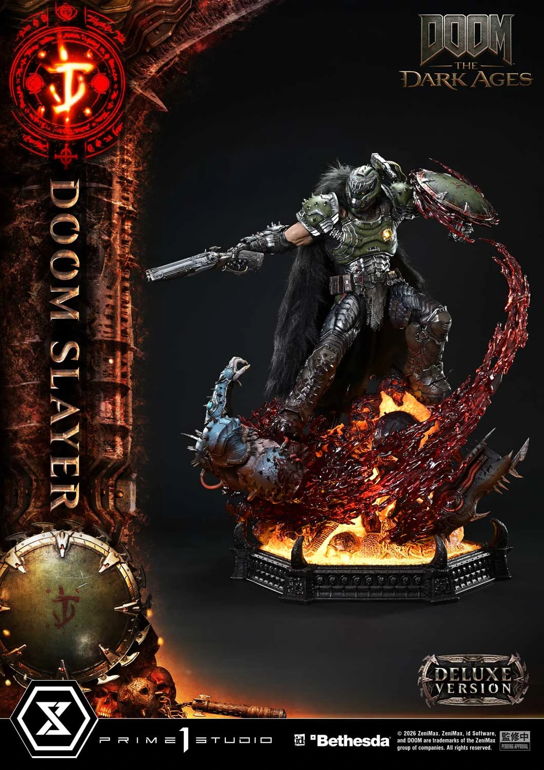 "Preventa Resina Doom Slayer  Figura DOOM: The Dark Ages   Prime 1 (Licencia) Estudio"