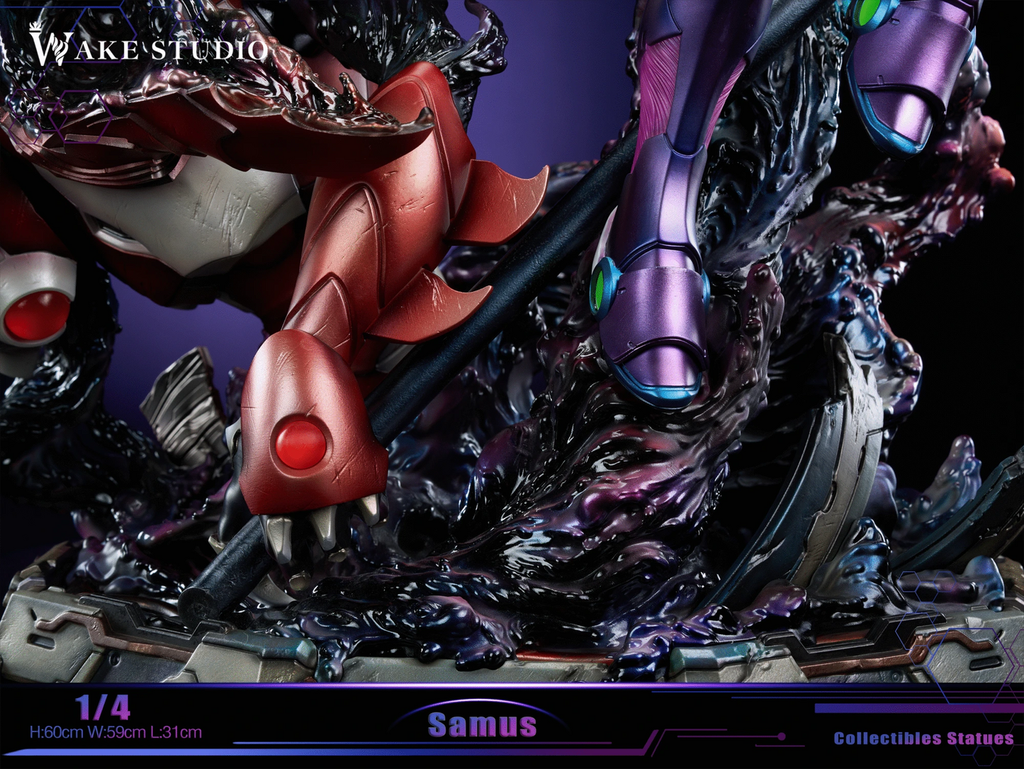 Preventa Resina Samus Figura Metroid Wake Estudio