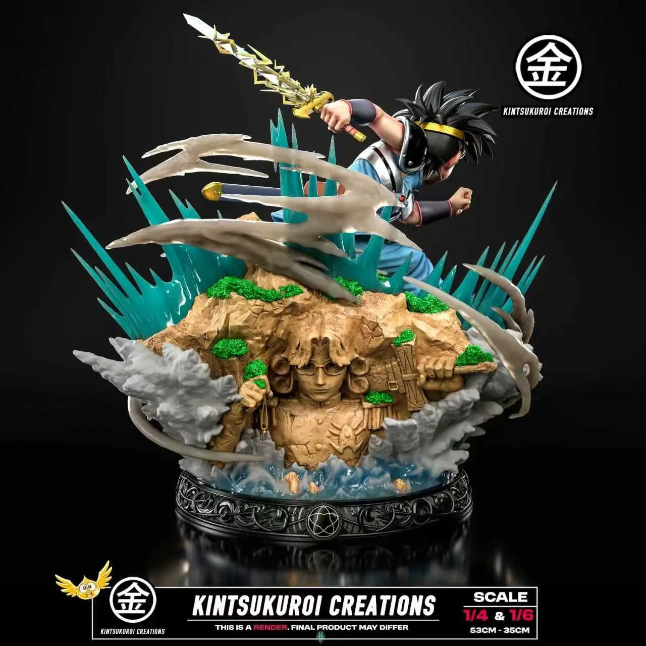 Preventa Resina Dai Figura Dragon Quest: The Adventure of Dai Kintsukuroi Creations Estudio