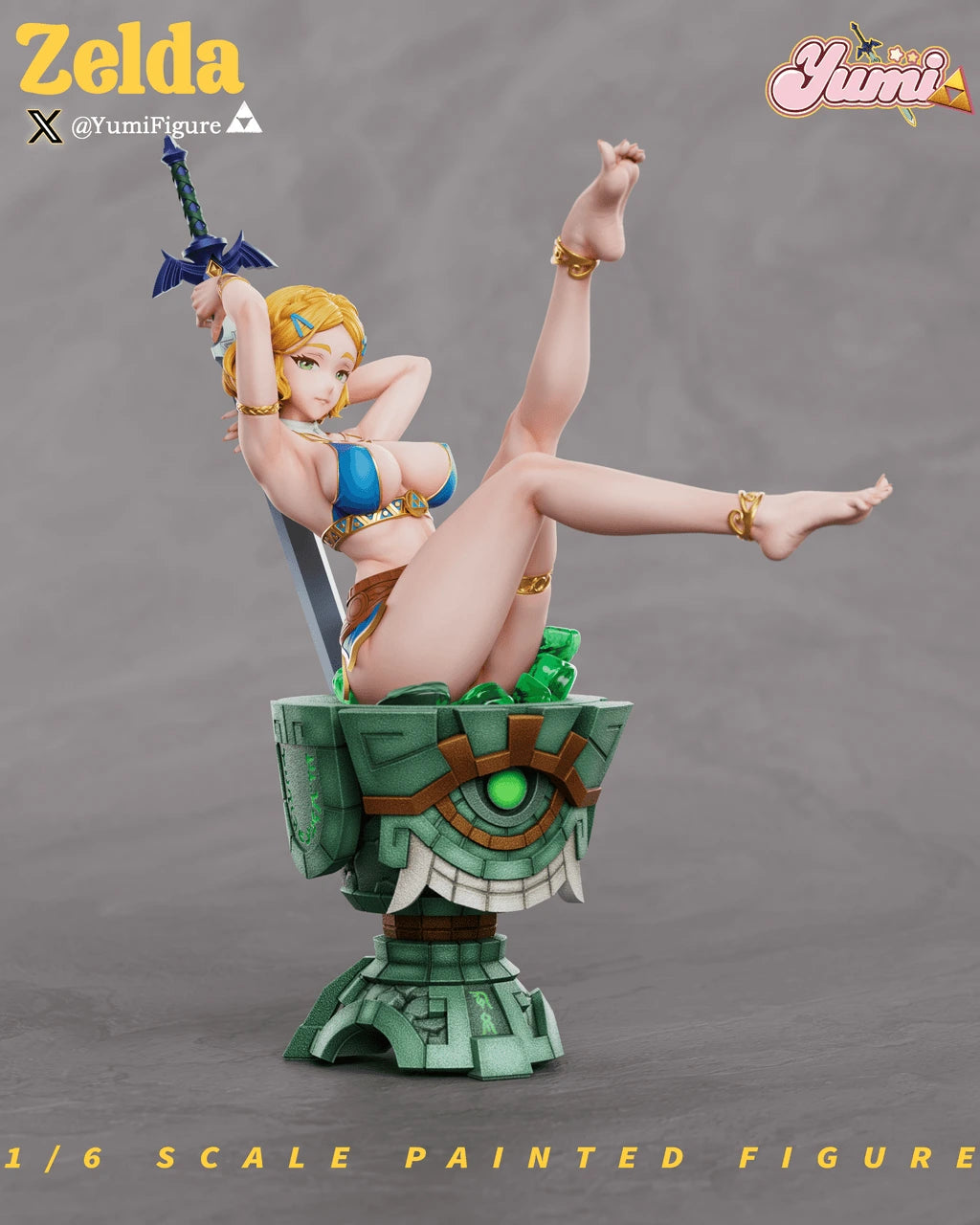 Preventa Resina Princesa Zelda Figura The Legend of Zelda Yumi  Estudio
