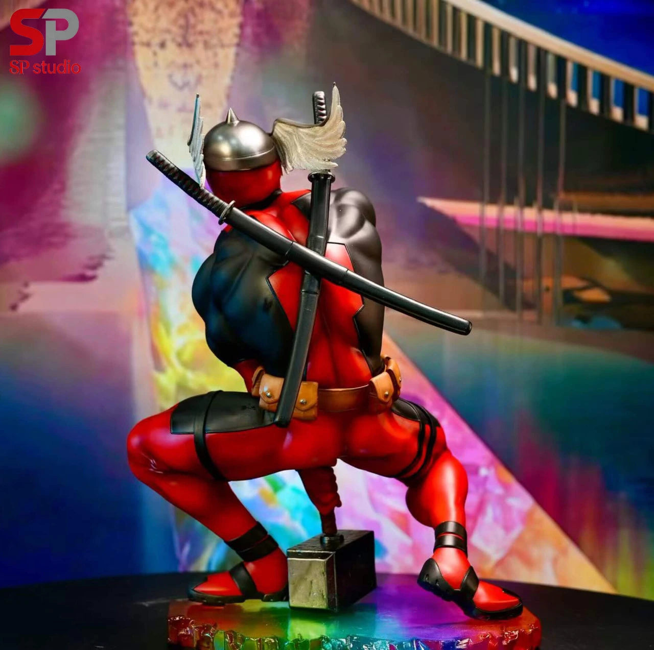 Preventa Resina Deadpool "Thor" Figura Marvel Comics 1/4 SP Estudio
