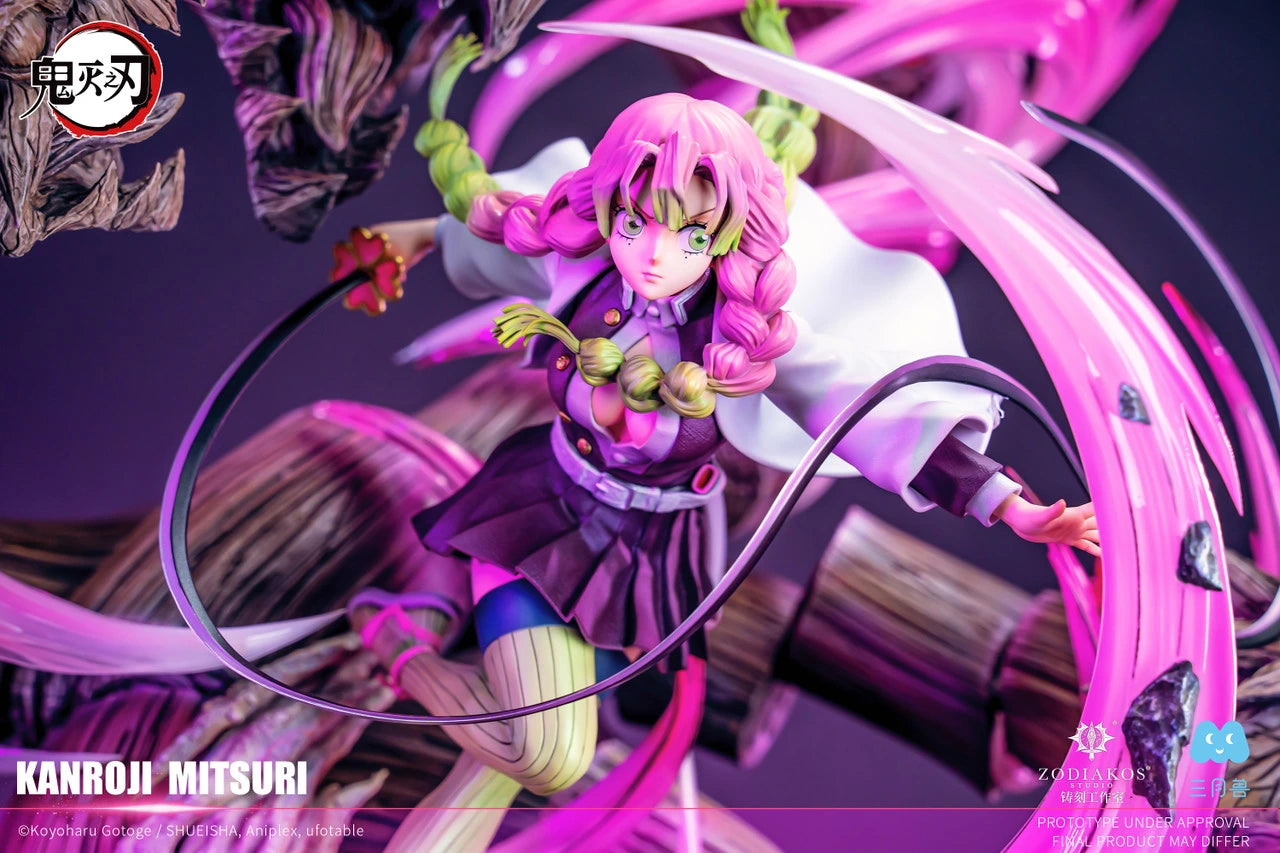"Preventa Resina Mitsuri Kanroji  Figura Demon Slayer: Kimetsu no Yaiba  1/6 Zodiakos Estudio (Licencia)"